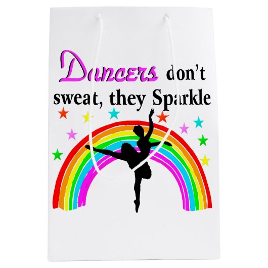 踊りエレガント子 ミディアムペーパーバッグ (正面)