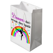 踊りエレガント子 ミディアムペーパーバッグ (正面アングル)