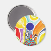 踊りオンムーンビーム マグネット (正面/裏面)