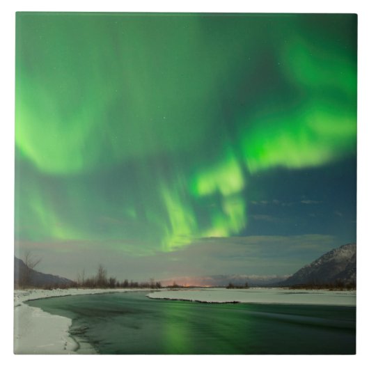 踊りオーロラ タイル (正面)