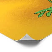 踊りカエル感動的ポスター ポスター (角)