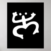 踊りカエル ポスター (正面)