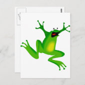 踊りカエル ポストカード (正面/裏面)