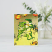 踊りカエル ポストカード (スタンド正面)