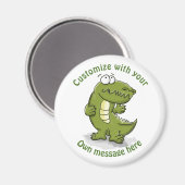 踊りカスタムクロコダレカートゥーン マグネット (正面/裏面)