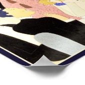 踊りカップルのヴィンテージのポスター1921 ポスター (角)