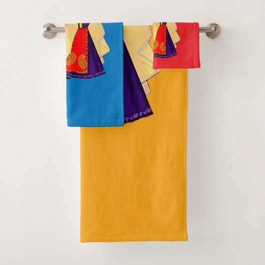 踊りカップルズタオル バスタオルセット (インサイチュ)