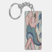 踊りカップルロマンティックアートアクリル キーホルダー (正面左)