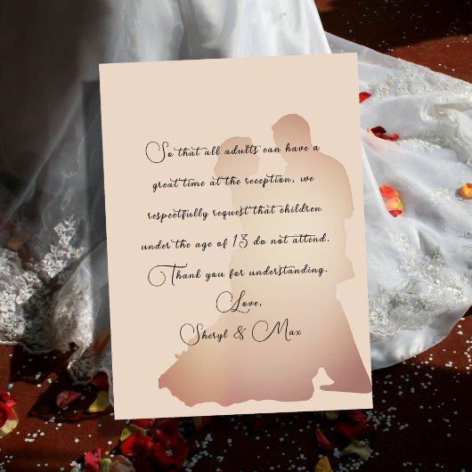 踊りカップル結婚エンクロージャに子供はいない エンクロージャーカード