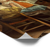 踊りカップル絵画のポスター ポスター (角)