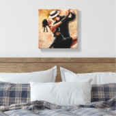 踊りカップル キャンバスプリント (インサイチュ (寝室))