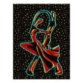 踊りカップル フォトプリント            (正面)