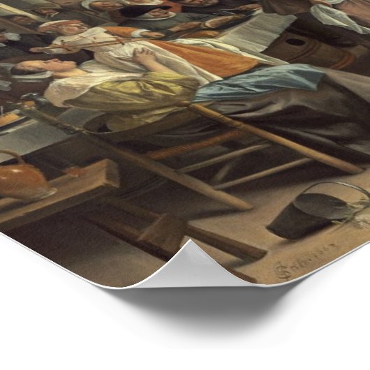 踊りカップル ポスター (角)