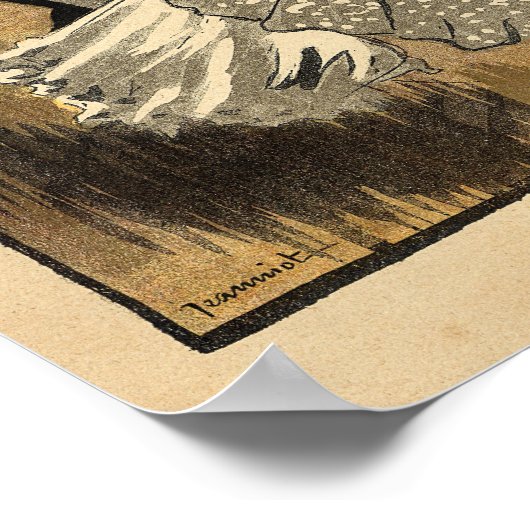 踊りカップル ポスター (角)