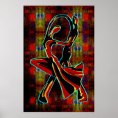 踊りカップル ポスター (正面)