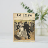 踊りカップル ポストカード (スタンド正面)