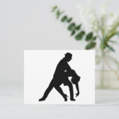 踊りカップル ポストカード (スタンド正面)