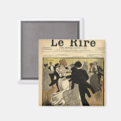 踊りカップル マグネット (正面/裏面)