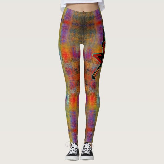 踊りカップル レギンス (正面)