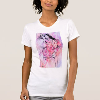 踊りカラフルガール Tシャツ