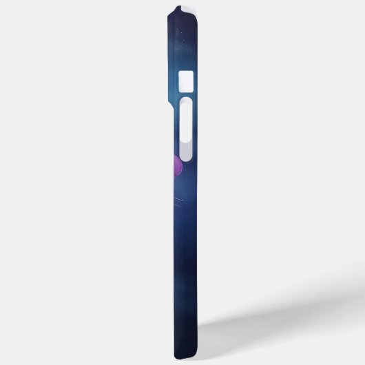 踊りカラフルクラゲ Case-Mate iPhoneケース (裏面 / 左)