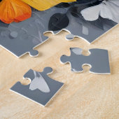 踊りカラフルバタフライ・アクリル・アート ジグソーパズル (側面)