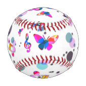 踊りカラフル音楽 野球ボール (裏面)