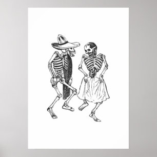 踊りカラベラスポサダ ポスター