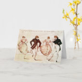 踊りカード好き カード (黄色い花)