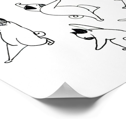 踊りガス ポスター (角)