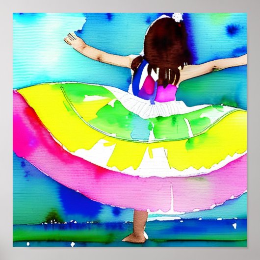 踊りガールコンセプト ポスター (正面)