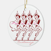 踊りガールズサンダー_コーブ セラミックオーナメント (左)