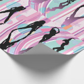 踊りガールズ ラッピングペーパー