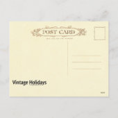 踊りガールハートバレンタイン シーズンポストカード (裏面)