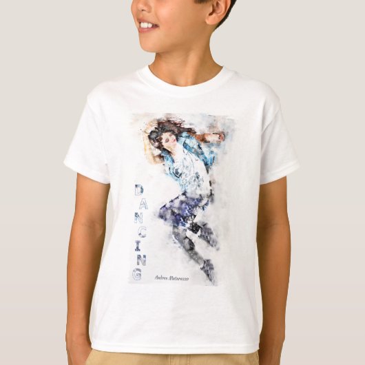 踊りガール2 Tシャツ (正面)