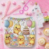 踊りキュートダクリングスパーティープレート ペーパープレート (パーティー)