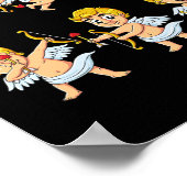 踊りキューピドダンスチャレンジバレンタインズデイボーイズ ポスター (角)