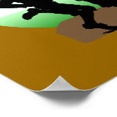 踊りクァー ポスター (角)