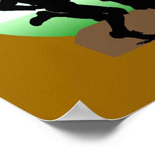 踊りクァー ポスター (角)