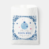 踊りクイーンギリシャミュージカルディスコ赤ちゃんシャワー フェイバーバッグ (正面)