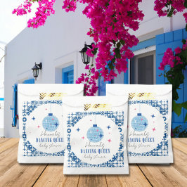 踊りクイーンギリシャミュージカルディスコ赤ちゃんシャワー フェイバーバッグ