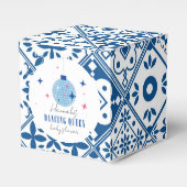 踊りクイーンギリシャミュージカルディスコ赤ちゃんシャワー フェイバーボックス (正面サイド)