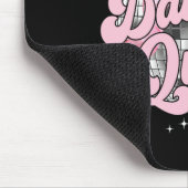 踊りクイーンシャツ踊り70s 80s女性少女 マウスパッド (コーナー)