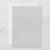 踊りクイーンターニング17パーティの招待状 招待状 (裏面)