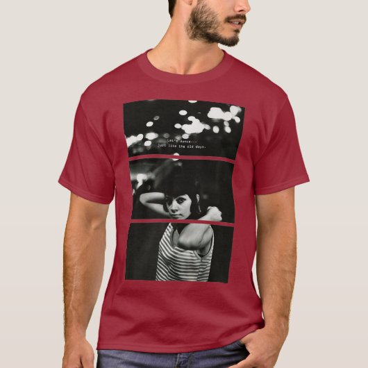 踊りクイーンニューヨーク70sディスコ女の子ダンスジャスト tシャツ (正面)