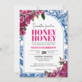 踊りクイーンブライダルシャワー招待、彼女は見つけた 招待状 (正面)