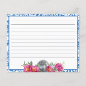 踊りクイーンブルータイルディスコブライダルシャワーレシピ (裏面)