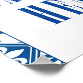 踊りクイーンブーゲンビリーアヘンパーティーウェルカム ポスター (角)