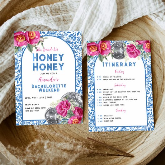 踊りクイーンマンマミアバチェロレッテ日程 招待状