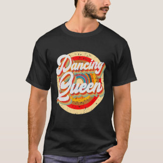 踊りクイーンローラーディスコ衣装70sの衣装 tシャツ